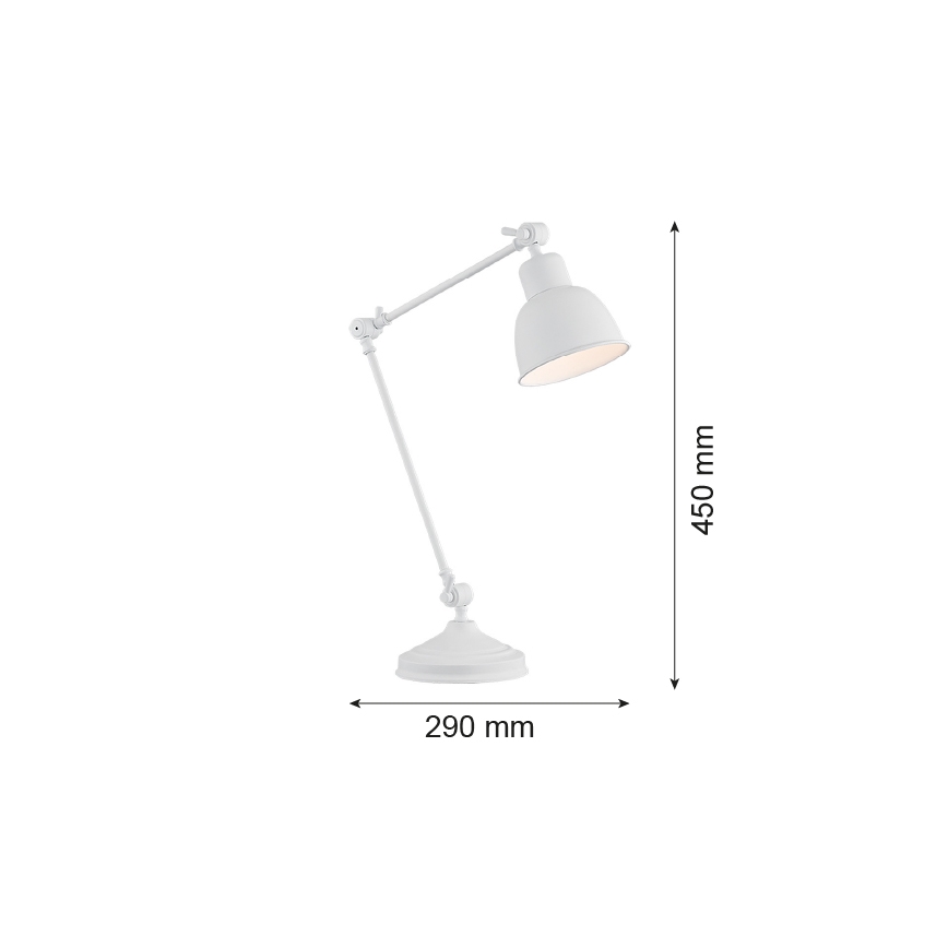 Argon 3194 - Lampada da tavolo EUFRAT 1xE27/15W/230V