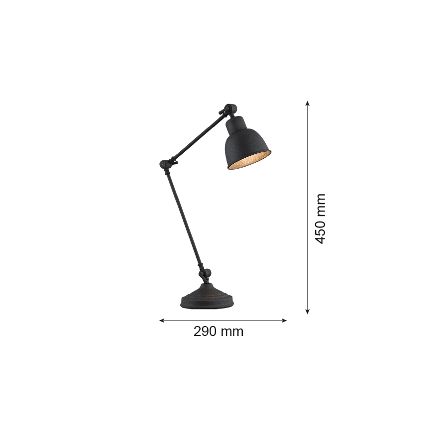 Argon 3197 - Lampe de table EUFRAT 1xE27/15W/230V