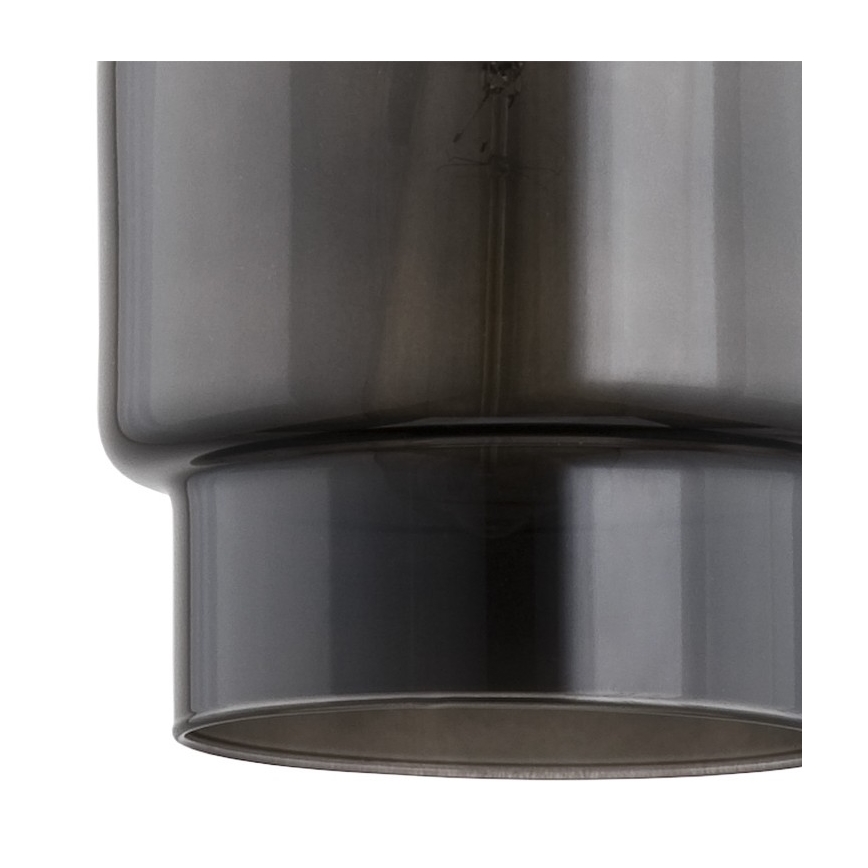 Argon 3270 - Lampadario su corda NEWA 1xE27/15W/230V nero