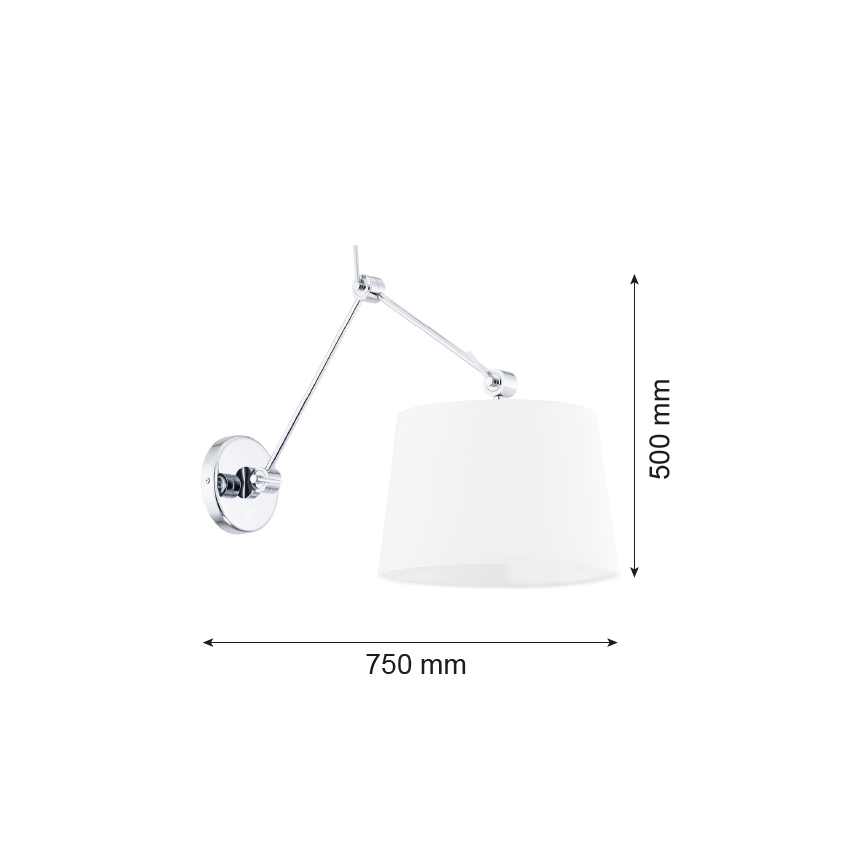 Argon 3545 - Wandleuchte ZAKYNTOS 1xE27/60W