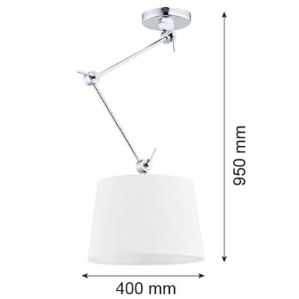 Argon 3548 - Lampada a sospensione  ZAKYNTOS 1xE27/60W