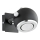 Argon 3638 - Spot mural KOS 1xGU10/5W/230V noir/chrome brillant