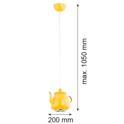 Argon 3651 - Decken-Hängeleuchte JAMAJKA 1xGU10/50W/230V