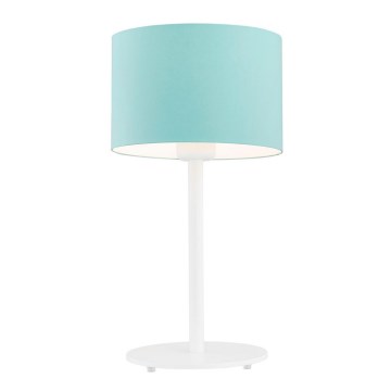 Argon 4127 - Lampada da tavolo MAGIC 1xE27/15W/230V turchese/bianco