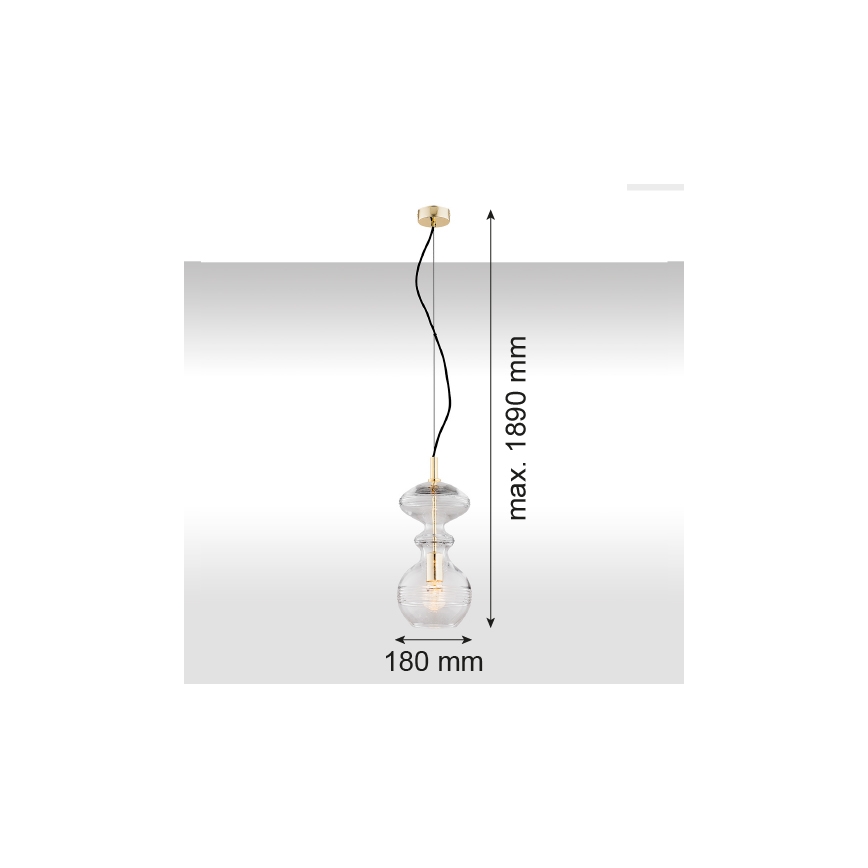 Argon 4203 - Suspension avec fil BILBAO 1xE27/15W/230V
