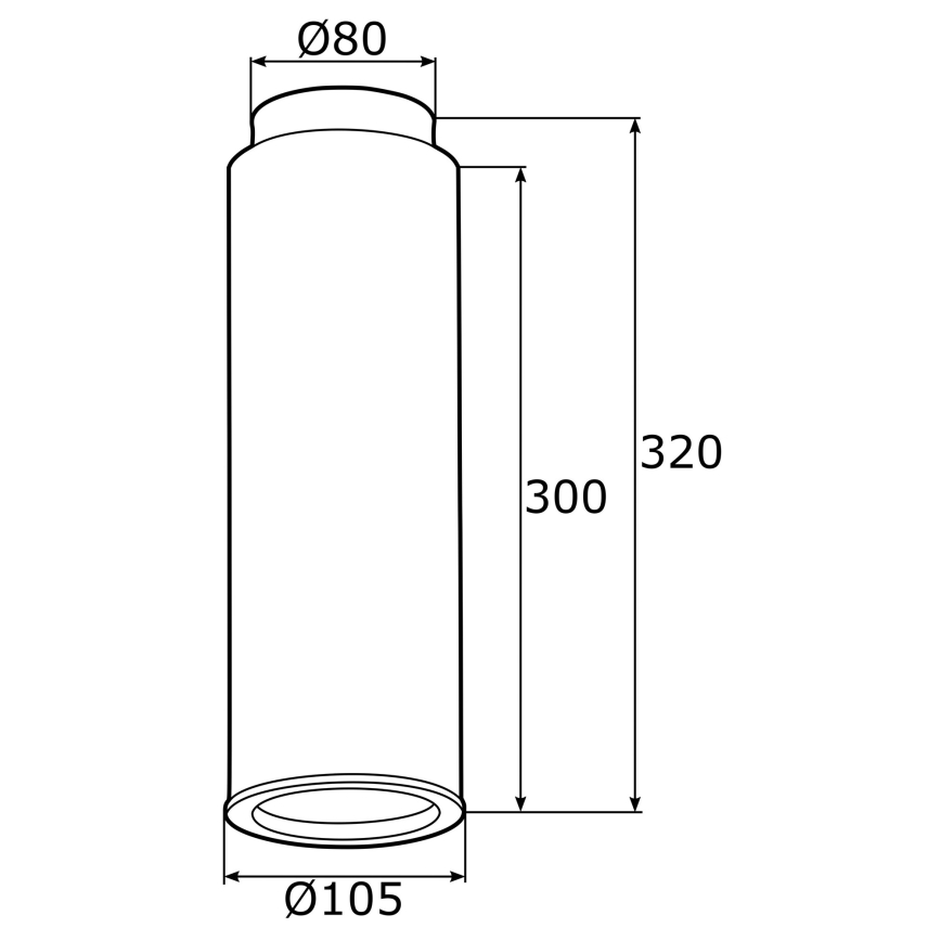 Argon 4281 - Luce Spot LINEA 1xE27/15W/230V ottone/nero