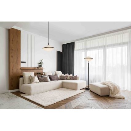 Argon 4282 - Pendelleuchte an Kabel TROY 1xE27/15W/230V beige