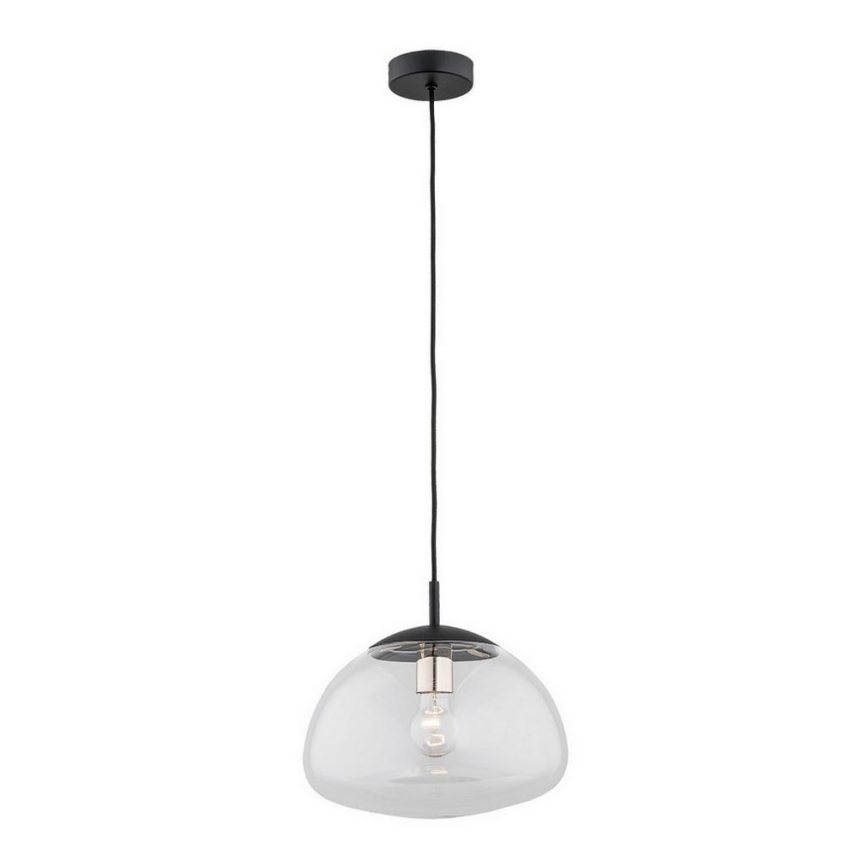 Argon 4332 - Lampadario su filo TRINI 1xE27/15W/230V d. 30 cm nero