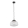 Argon 4332 - Lampadario su filo TRINI 1xE27/15W/230V d. 30 cm nero