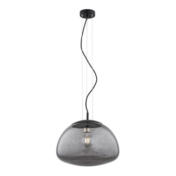 Argon 4350 - Lampadario a sospensione con filo TRINI 1xE27/15W/230V nero