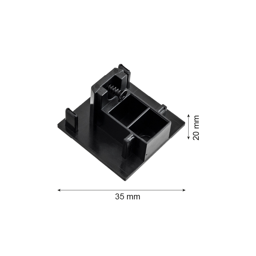 Argon 4369 - Fin de rail noir