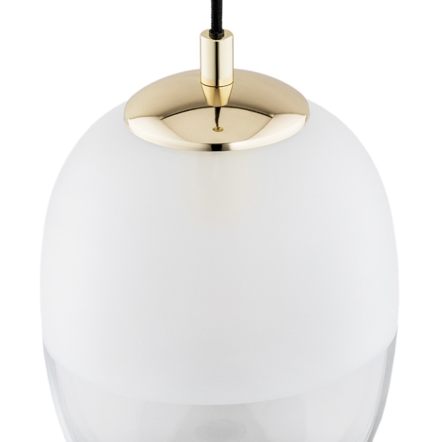 Argon 4675 - Lampadario su filo BALTIMORE 1xE27/15W/230V oro