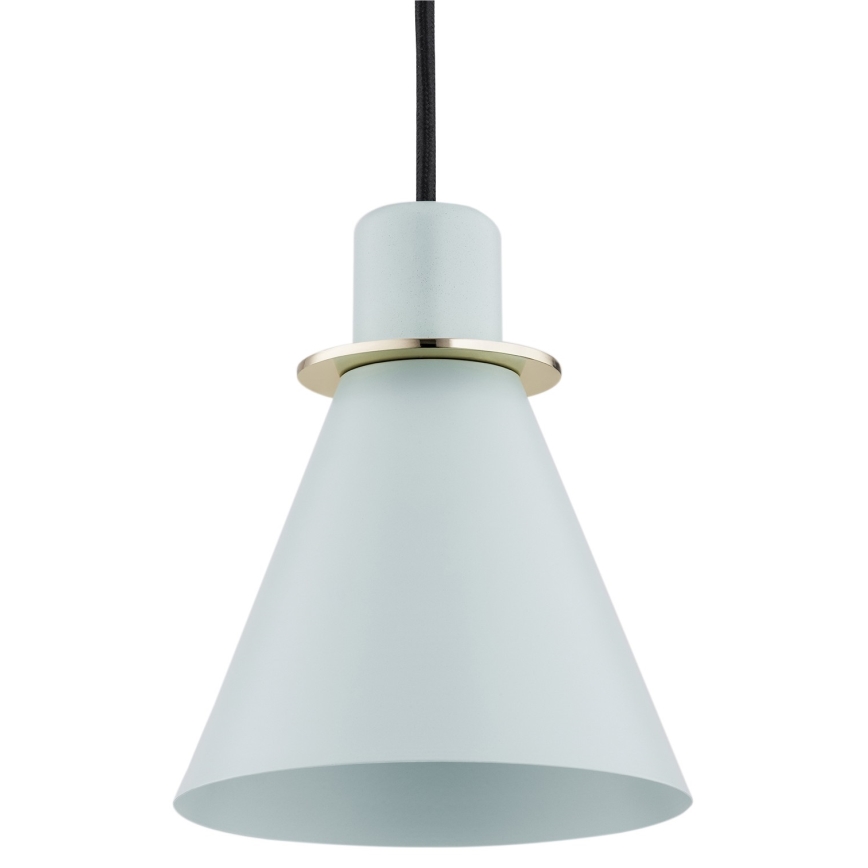 Argon 4682 - Lampadario su filo  BEVERLY 1xE27/15W/230V blu/oro