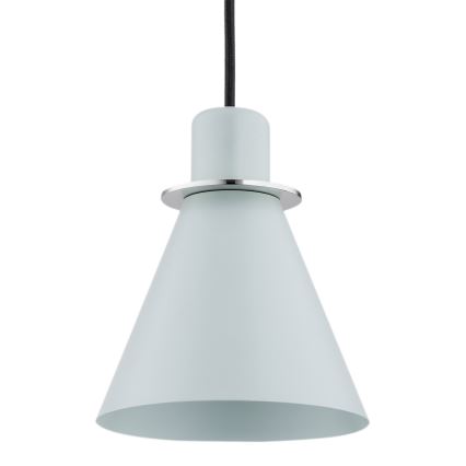 Argon 4683 - Suspension filaire BEVERLY 1xE27/15W/230V bleu/chrome brillant