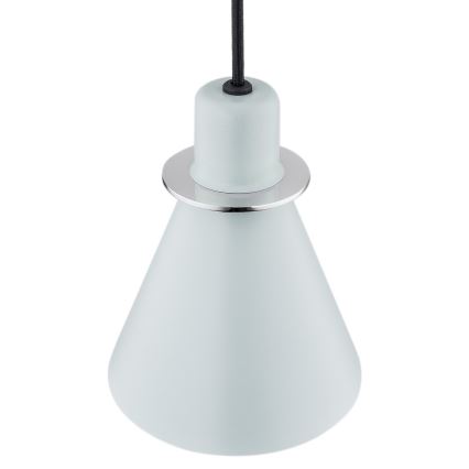 Argon 4683 - Suspension filaire BEVERLY 1xE27/15W/230V bleu/chrome brillant
