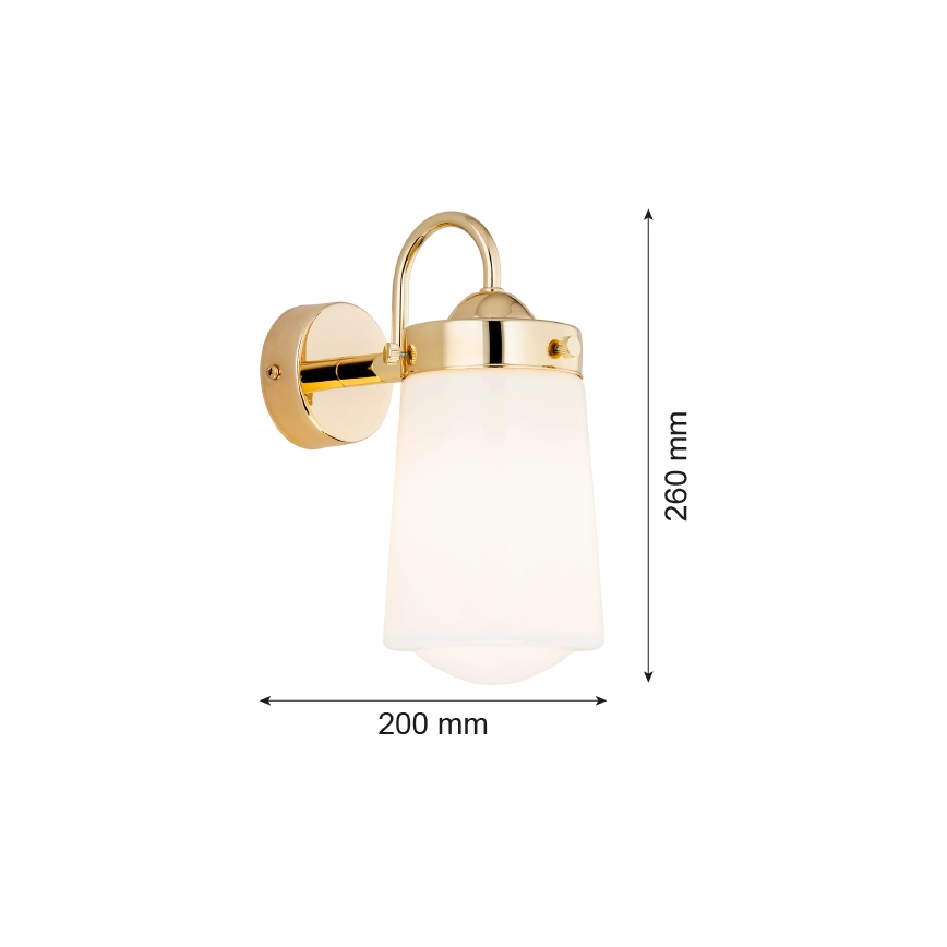 Argon 4717 - Applique da bagno PASADENA 1xE27/15W/230V IP44