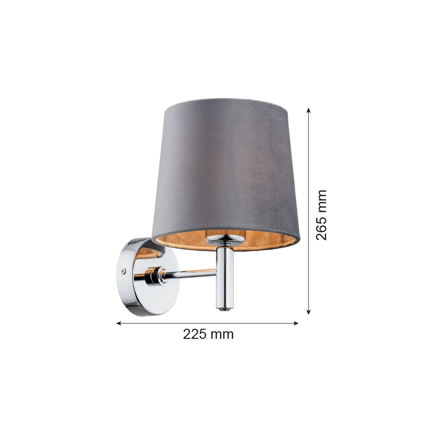 Argon 4725 - Applique  BOLZANO 1xE27/15W/230V