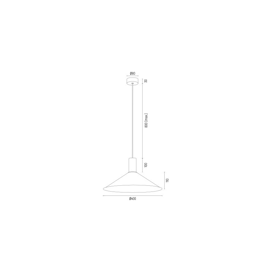 Argon 4911 - Lampadario a sospensione con filo MINORI 1xE27/15W/230V bianco/oro
