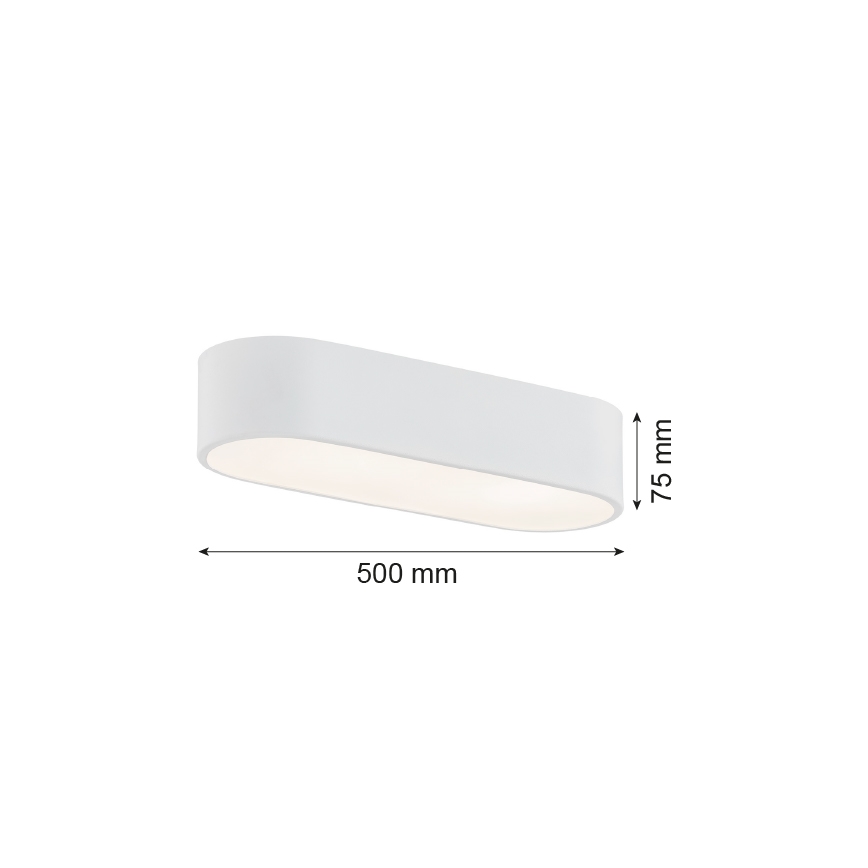 Argon 6002 - Plafonnier TONI 3xE27/15W/230V blanc