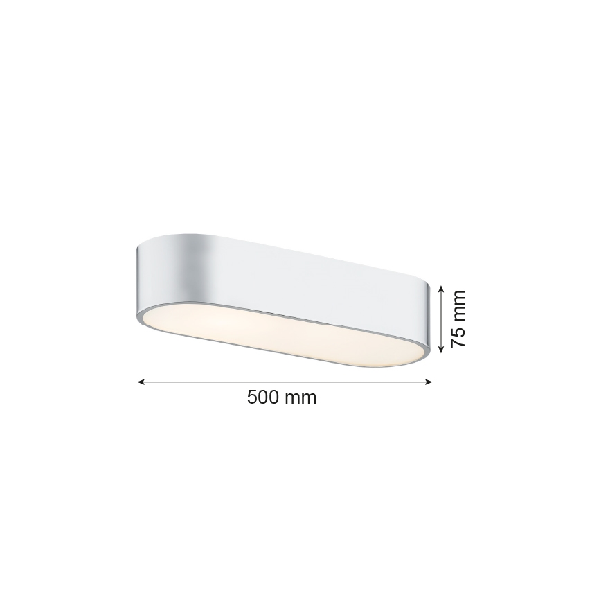 Argon 6004 - Plafoniera TONI 3xE27/15W/230V argento
