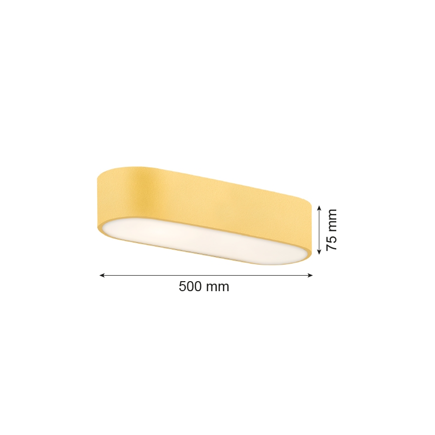 Argon 6005 - Plafoniera TONI 3xE27/15W/230V oro