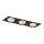 Argon 6116 - Faretto da incasso a OLIMP 3xGU10-AR111/12W/230V nero