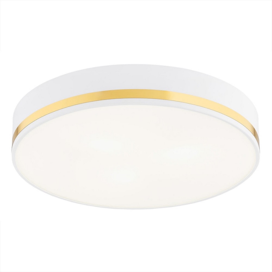 Argon 6138 - Deckenleuchte AMORE 3xE27/15W/230V Durchschn. 45 cm weiß/gold