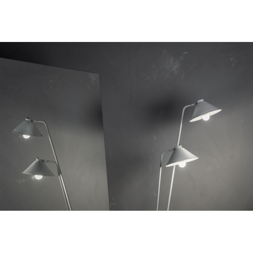 Argon 7074 - Lampadaire GABIAN 2xE27/15W/230V blanc