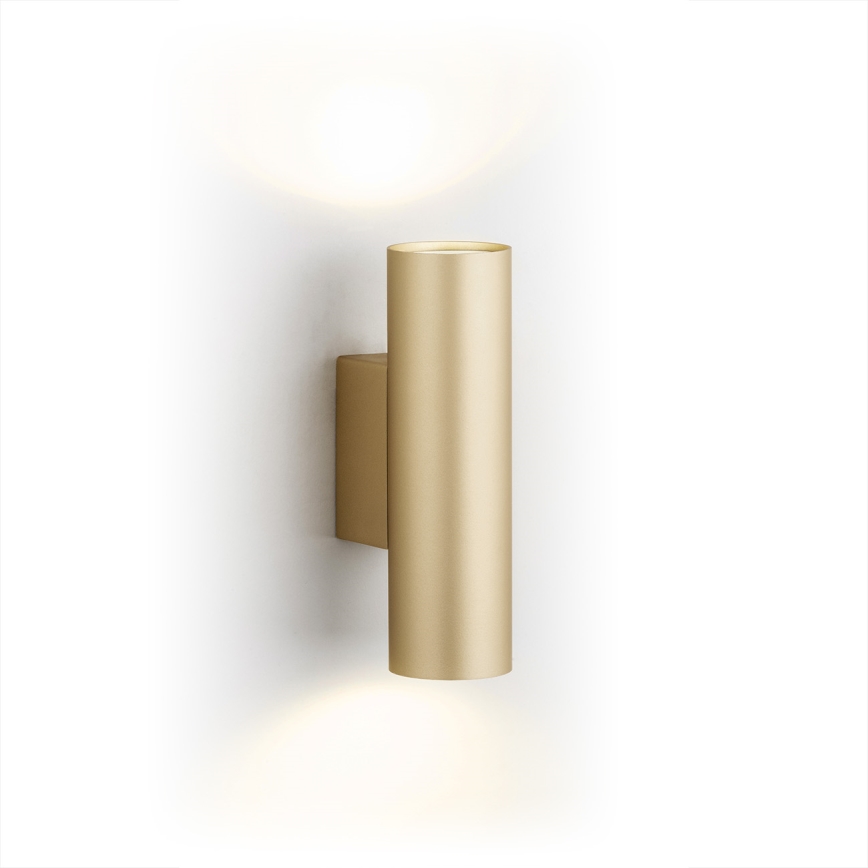 Argon 7178 - Applique murale MITOS PLUS 2xGU10/5W/230V doré