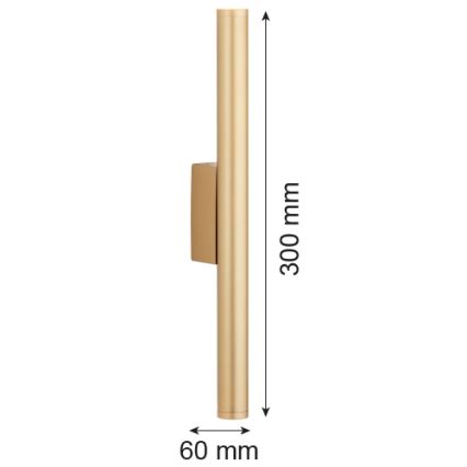 Argon 7224 - Applique a LED GRECO 2xLED/4,2W/230V 3000K oro