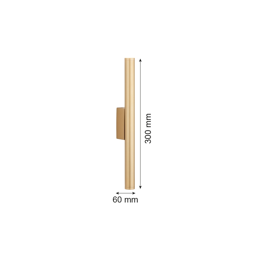 Argon 7224 - Applique a LED GRECO 2xLED/4,2W/230V 3000K oro