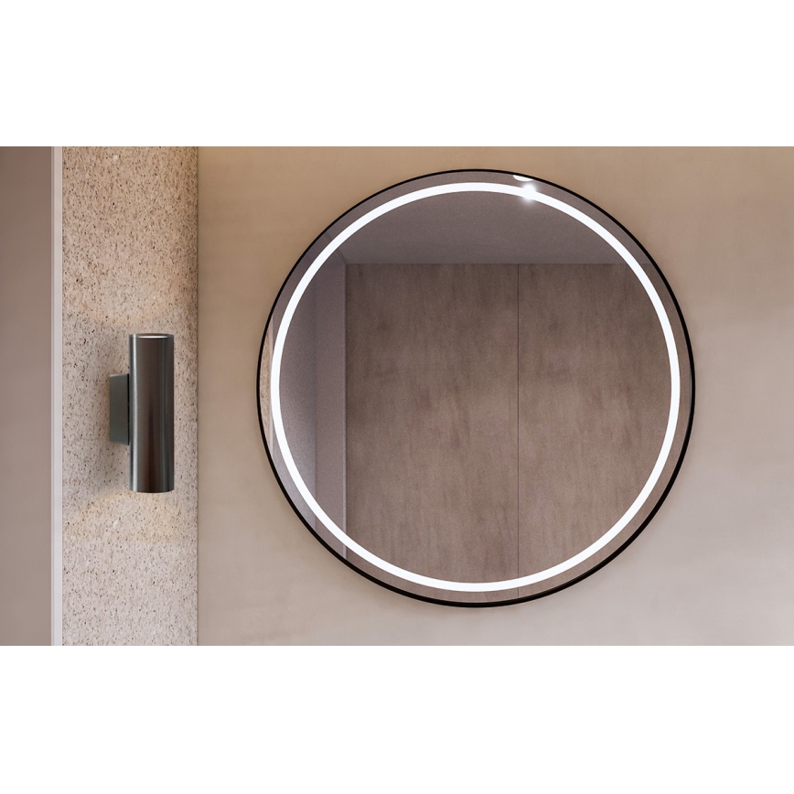 Argon 7231 - Applique murale MITOS PLUS 2xGU10/5W/230V noir