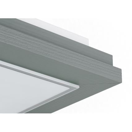 Argon 7269 - Plafonnier TABOR 2xE27/15W/230V 32x32 cm gris