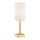 Argon 8030 - Lampe de table ABRUZZO 1xE14/7W/230V laiton/blanc