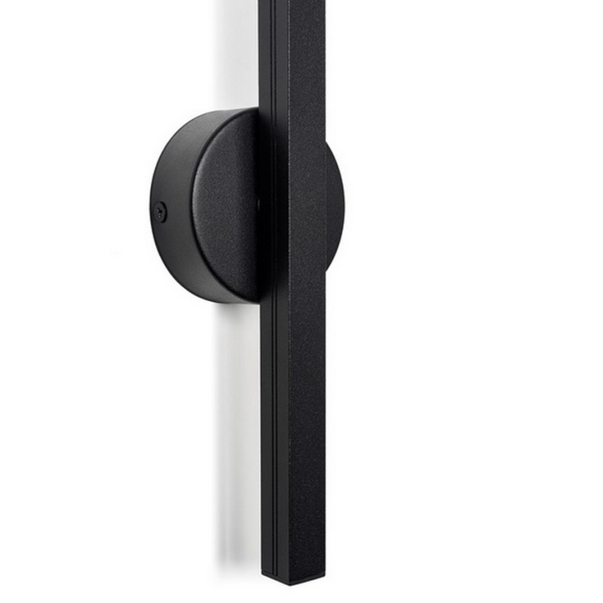 Argon 8051 - Applique a LED ASSE LED/10W/230V nero
