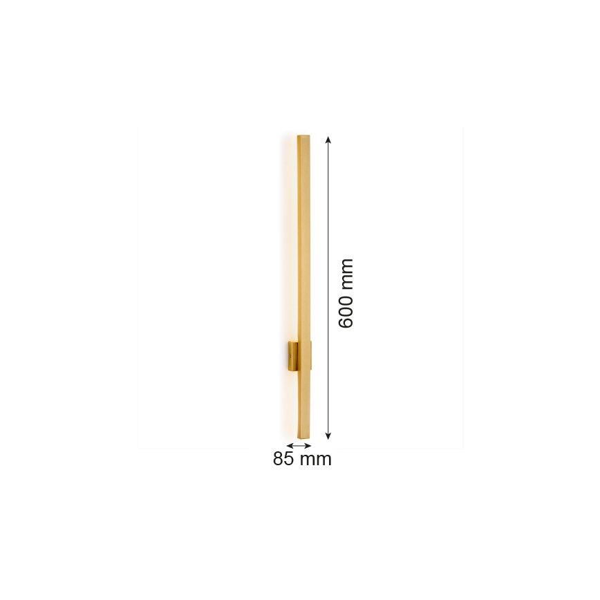 Argon 8063 - Applique a LED ASSE LED/6W/230V oro