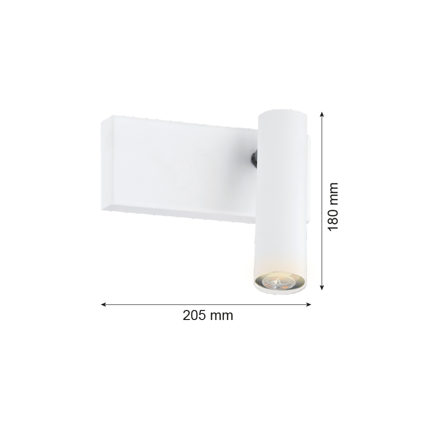 Argon 8064 - Spot mural ETNA 1xG9/6W/230V blanc