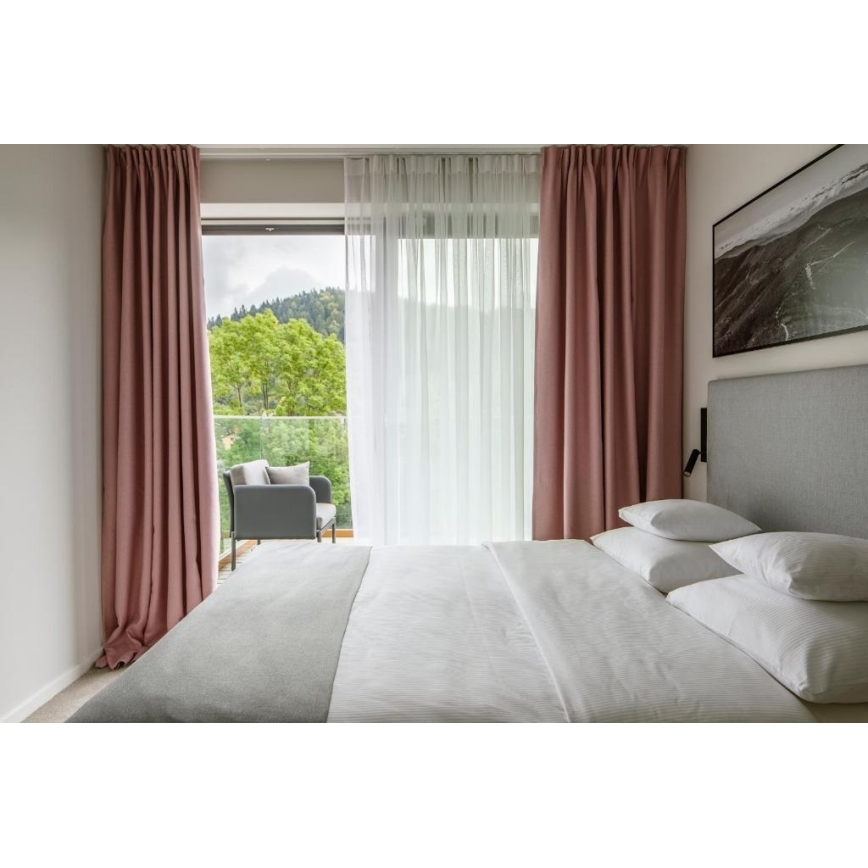 Argon 8065 - Spot mural ETNA 1xG9/6W/230V noir
