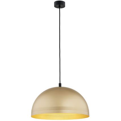 Argon 8245 - Lampadario a sospensione con filo BONITA 1xE27/15W/230V oro