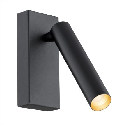 Argon 8328 - Luce Spot da parete a LED RIO LED/4,2W/230V 3000K nero