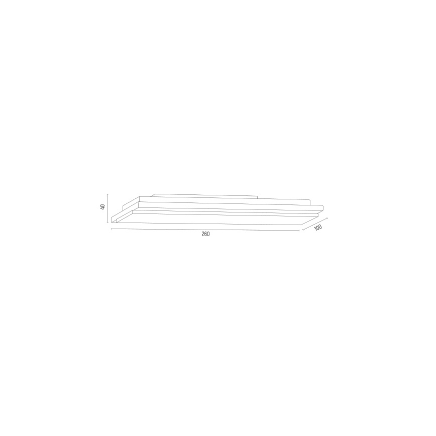 Argon 8364 - Applique a LED VELO LED/7,2W/230V 3000K oro/nero