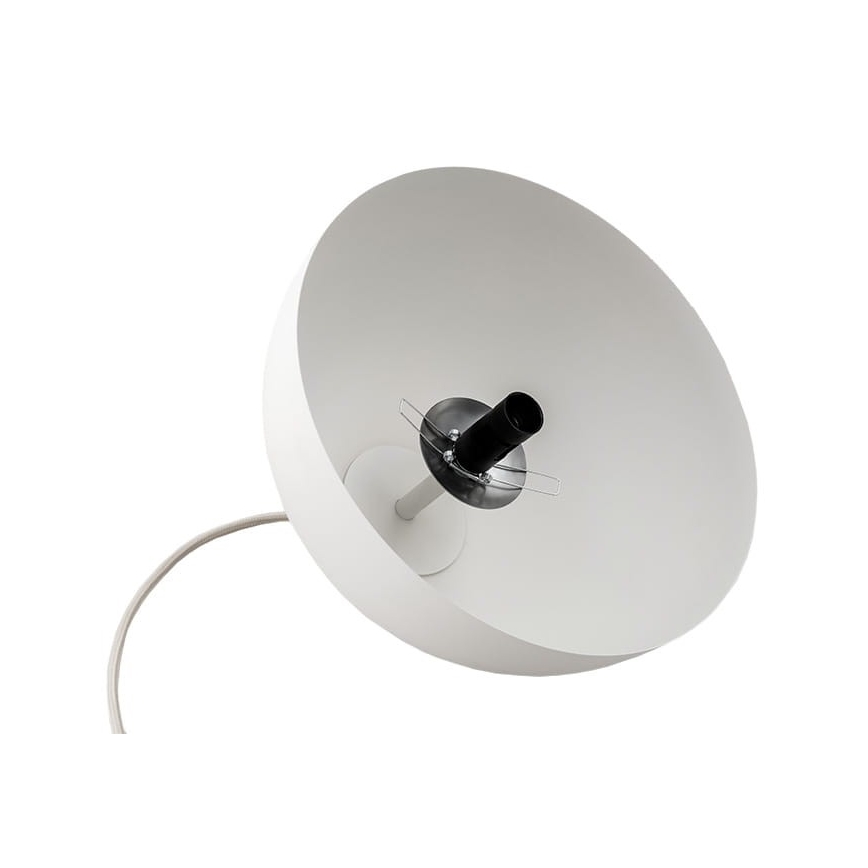 Argon 8443 - Lampadario a sospensione con filo PIAVA 1xE14/7W/230V alabastro bianco