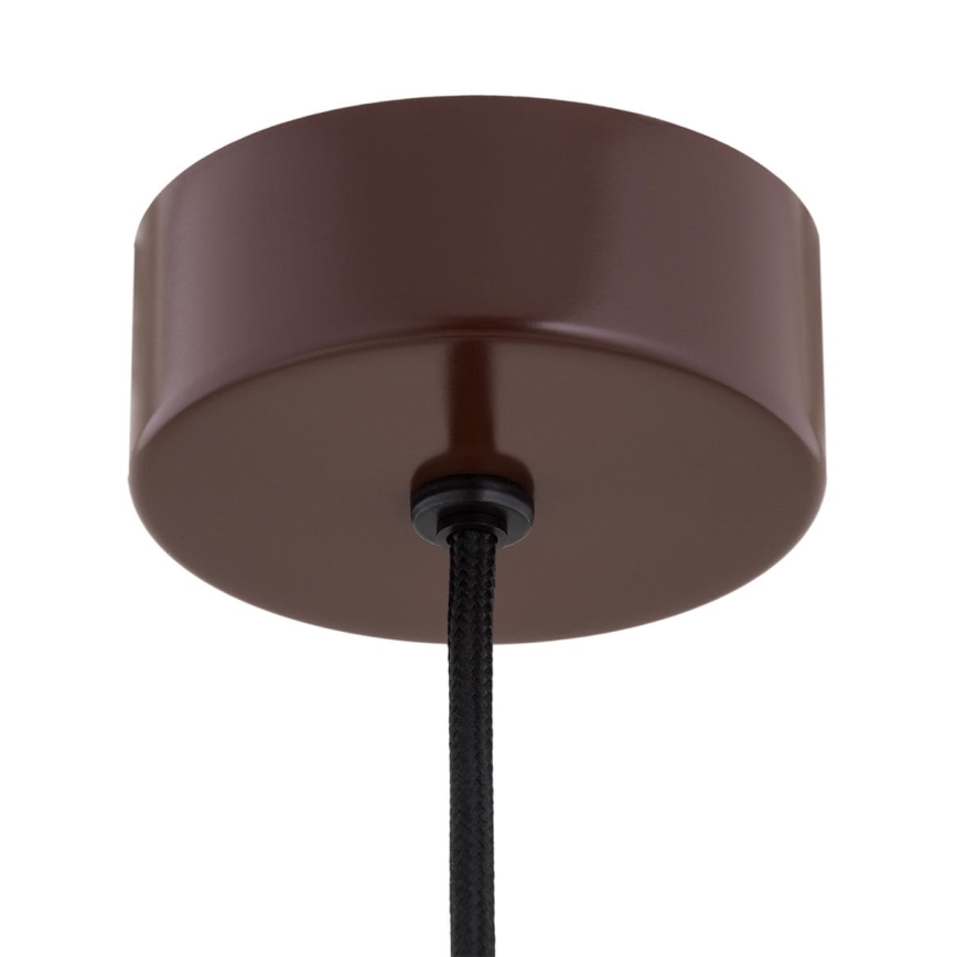 Argon 8444 - Lampadario a sospensione con filo PIAVA 1xE14/7W/230V alabastro marrone
