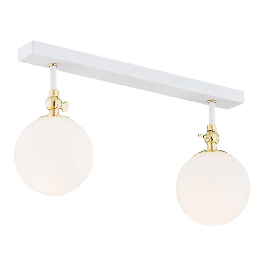 Argon 845 - Lampadario fisso LATINA 2xE14/40W/230V IP44