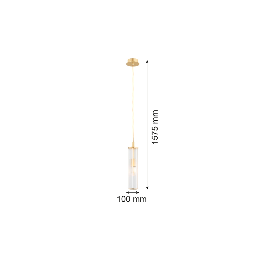 Argon 8489 - Suspension filaire HAMPTON 1xE14/7W/230V doré