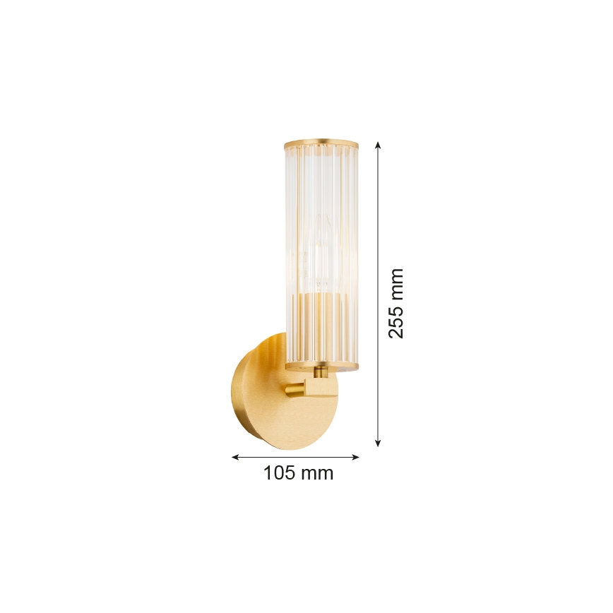 Argon 8497 - Applique HAMPTON 1xE14/7W/230V oro