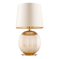 Argon 8535 - Lampada da tavolo HAMILTON 1xE27/15W/230V 54 cm color crema/beige