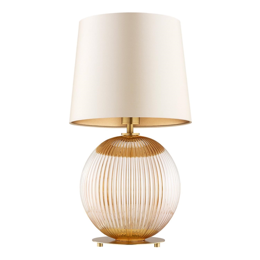 Argon 8535 - Lampada da tavolo HAMILTON 1xE27/15W/230V 54 cm color crema/beige