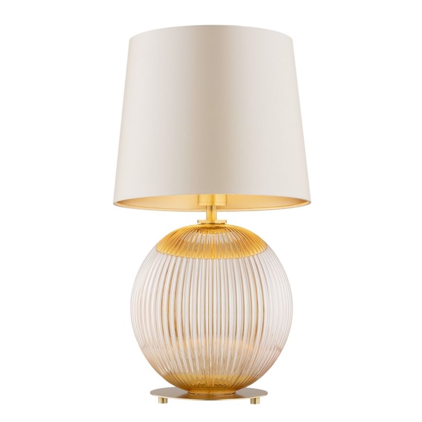 Argon 8535 - Lampada da tavolo HAMILTON 1xE27/15W/230V 54 cm color crema/beige
