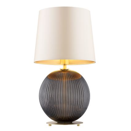 Argon 8538 - Lampe de table HAMILTON 1xE27/15W/230V 54 cm crème/noir